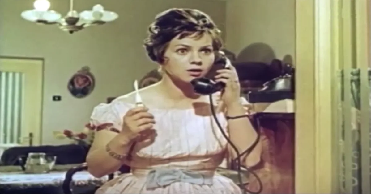 Coca Andronescu în 1961 (Post Restant)