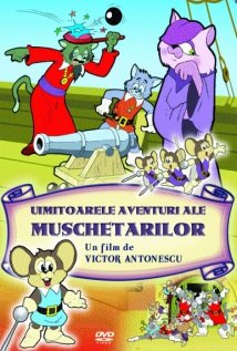 Coperta DVD Uimitoarele aventuri ale muschetarilor